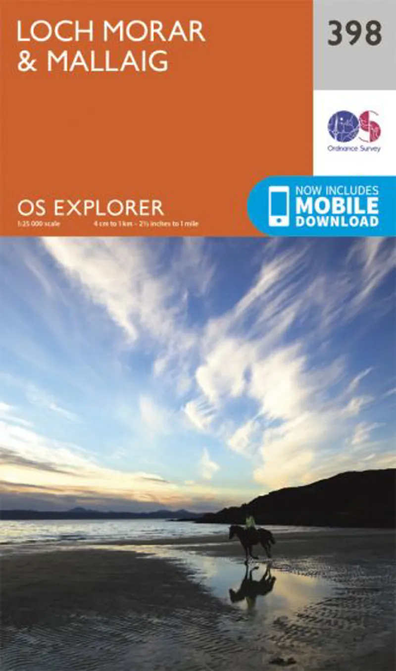 OS Explorer Map 398 - Loch Morar and Mallaig